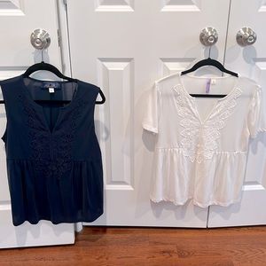 Franchesca’s womens tops. Soft and stretchy. Size Small.